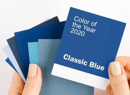Pantone color of the year 2020 Classic Blue