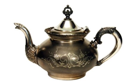 Antique Silver Teapot