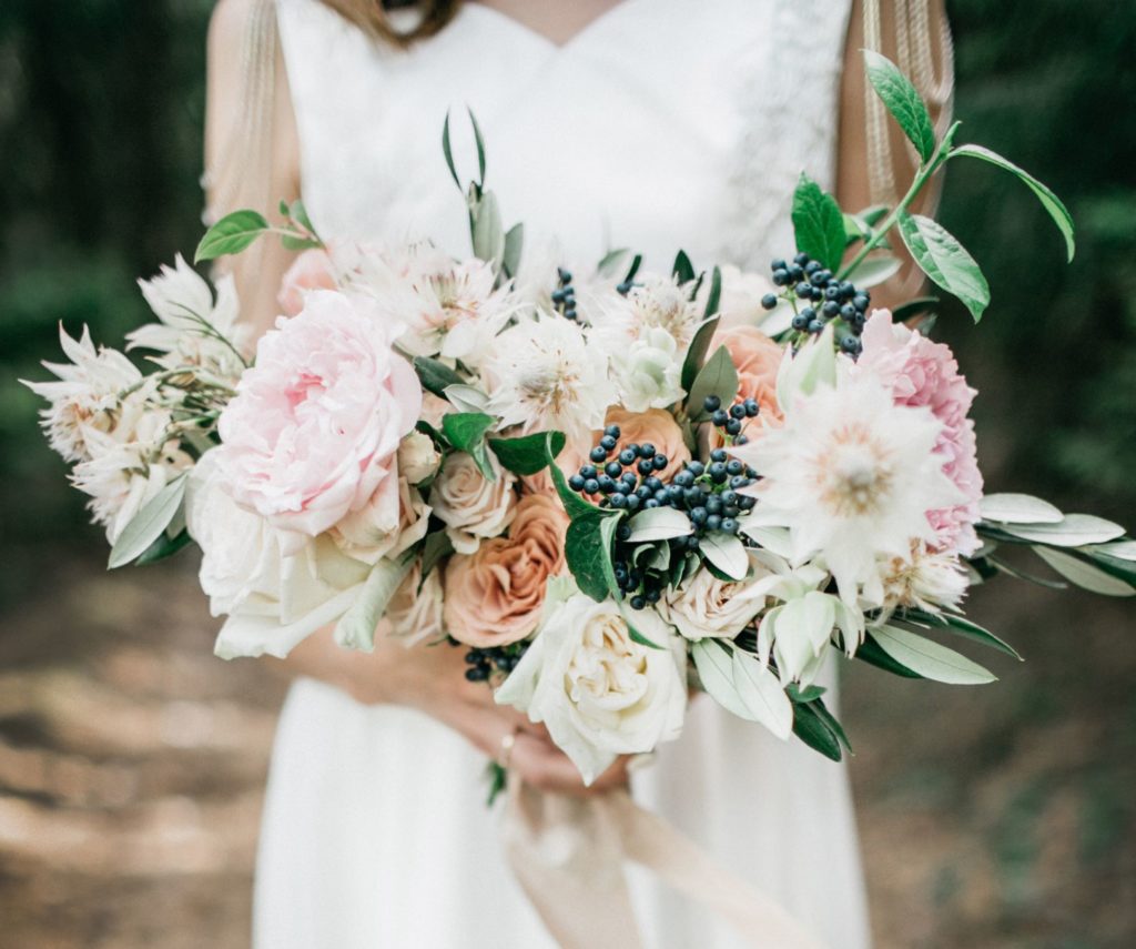 Crescent Bridal Bouquet